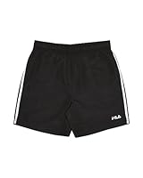 FILA Kid's Classic Microfibre Short, Black, 16
