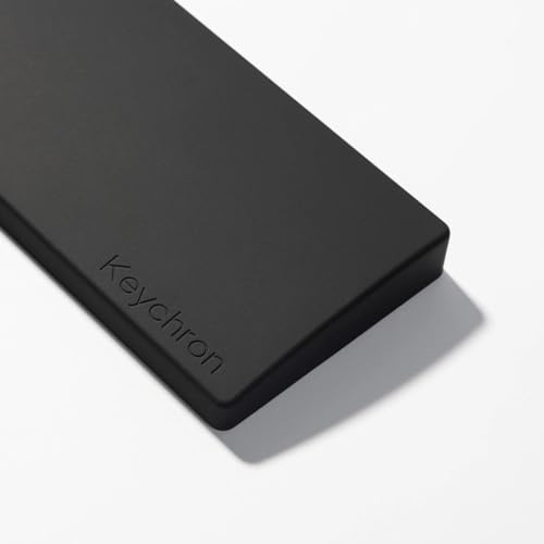 Image of Keychron Silicone Palm Rest for V1 / V1 Max / V2 / V2 Max / Q1 / Q1 Pro / Q1 HE / Q1 Max / Q2 / Q2 Pro / Q2 Max / Q2 HE / P1 / P1 Pro / P1 HE - Black, 12.89 inch Length