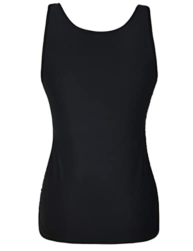 image for PrettyGuide Women Shimmer Glam Sequin Embellished Sparkle Tank Top Ves