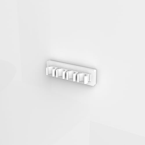 Plexico Gloss White Electric Toothbrush Head Holder/Wall mounted Heads Holder (4 Head) - Image 2