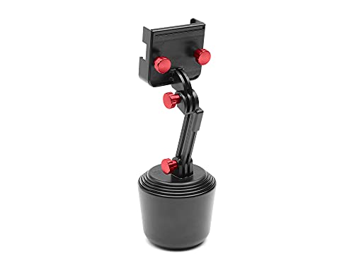 WeatherTech CupFone Two View with Extension, Cell Phone Holder for Car, Phone Mount - Universal Cup Holder Fit