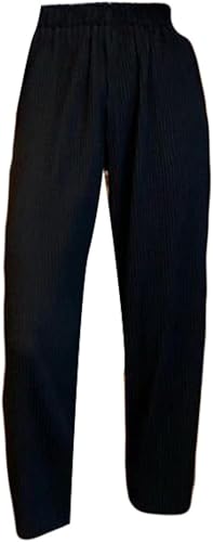 Women's Stretch Wide Legs Summer High Waist Folded Casual Loose Sports Pants