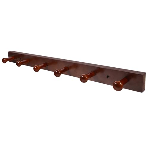 TOYANDONA Perchero de Pared de Madera Maciza