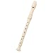 soprano recorder instrument Treble Recorder Flute Student Beginner Clarinet 8-hole Musical Instrument Beige