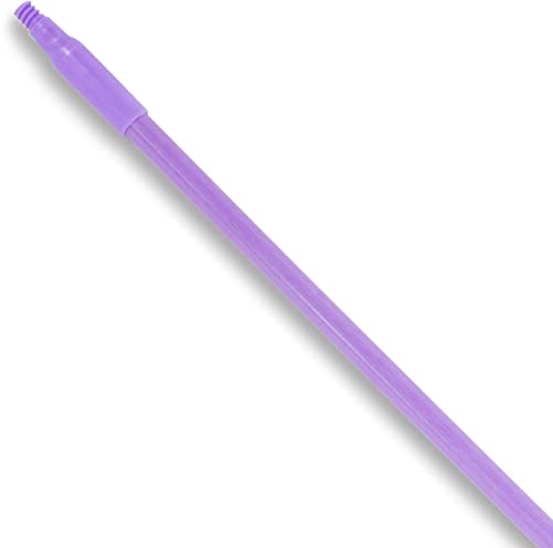Image of SPARTA 48 inch Fiberglass Replacement Handle with 3 /4 inch Acme Thread Tip, Polyester Veil Reinforced, Hanging Cap, Commercial Cleaning, Purple