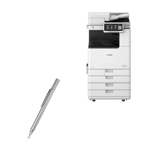 BoxWave Stylus Pen Compatible with Canon imageRUNNER Advance DX 4935i - FineTouch Capacitive Stylus, Super Precise Stylus Pen - Metallic Silver