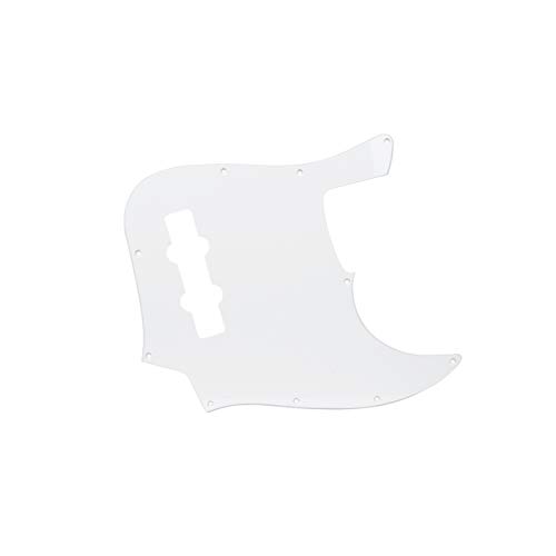 Escudo Branco com 1 Camada para Jazz Bass - DOLPHIN 5628
