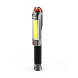 larry ellison girlfriend NEBO Torcia Big Larry 3: emette 600 lumen con luce da lavoro a LED COB e 220 lumen dalla torcia superiore, la luce di pericolo COB rossa è perfetta per segnalazioni di emergenza o emergenze lungo la strada