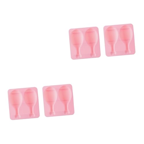VINTORKY 2sets Silicone Cake Molds Chicken Leg Design Non-stick Easy Demolding Ideal for Homemade Professional Use 2pcs*2