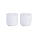 COZA DESIGN- Cozy Bowl Set- 12 oz (Set of 6) (Set of 6, White)