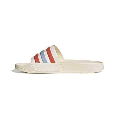 Image of adidas Mens Adilette Shower Arsenal Slides Casual Sandals Casual - Red