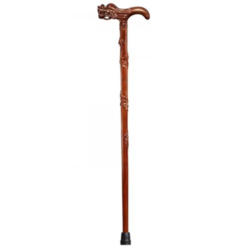 Canne en bois pour personnes âgées de 176 à 180 cm avec dragonne de sécurité