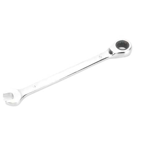 Spanner Set,Metric Manual Plated Tools,Ratcheting Wrench, 1Pc 6-32mm Multi-Choice Ratchet Wrench Set of Keys Spanner Set Hand Tool 72-Tooth Ratcheting Fixed Head(17mm)