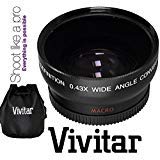 Pro Hi-Def Wide Angle Lens with Macro for Canon VIXIA HF R80 R82 R800