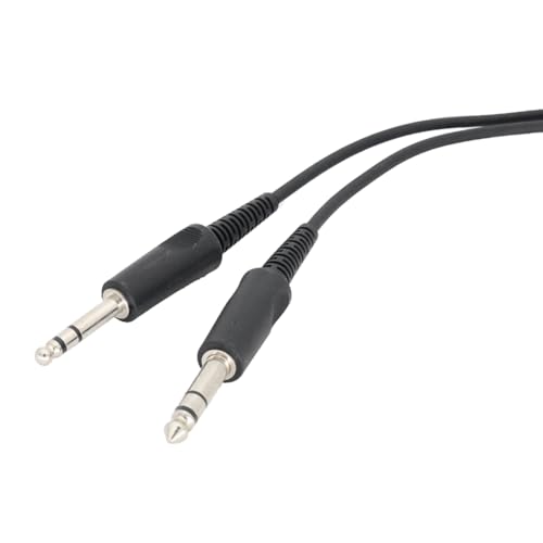 Cable adaptador de headset aviación conector XLR a doble plug GA miniatura 3