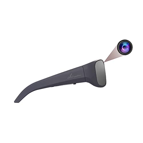 OhO Video Glasses 4K Pro, 24M Resolution H.265 Sports Cam Sunglasses with Built-in 32GB Memory for Outdoor Sport Unisex - Image 4