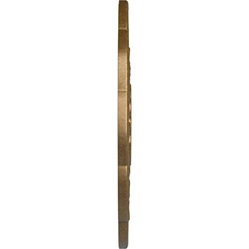 Image of Ekena Millwork CM17TSPASDecorative Ceiling Medallions Modeled After Original Historical Patterns & Designs, Pale Gold