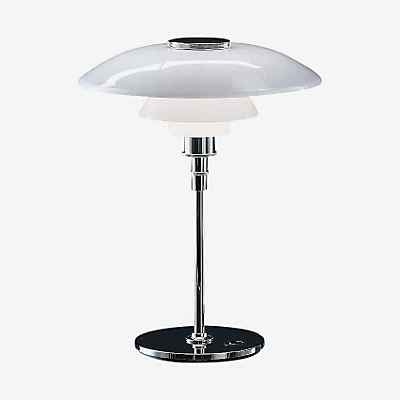 Louis Poulsen PH 4 ½ -3 ½ vetro lampada da tavolo