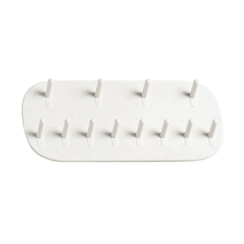 Rastapulz Soporte de pared para exhibición de joyas, gancho para joyas, organizador de pendientes, anillo de collar, fácil de usar, duradero