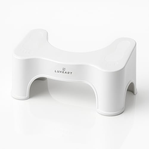 Step Basic Toilettenhocker – ergonomischer WC-Hocker 17,5 cm für natürliche Sitzhaltung...