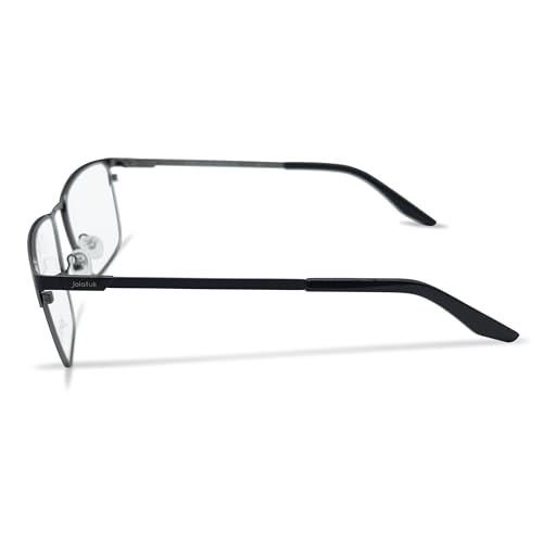 Image of JF1803 Optical Frames Square Designer Prescription Glasses for Men 58 mm