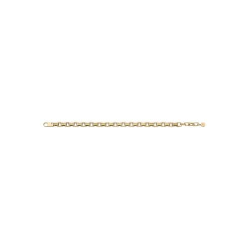 Fossil Pulsera de cadena fina en acero inoxidable con cierre de langosta para mujer