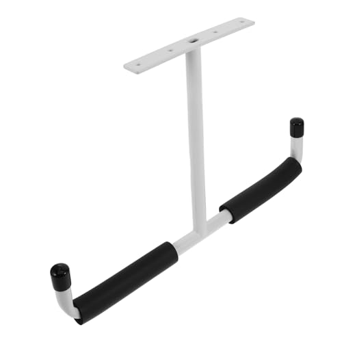 Mikikit Bike Hanger Kayak Garage Storage Ceiling Rack Hooks Versatile Space Efficient