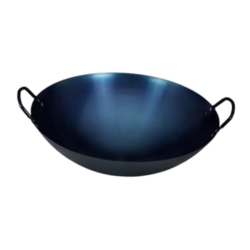 Wok de hierro tradicional sin recubrimiento 50 cm miniatura 6