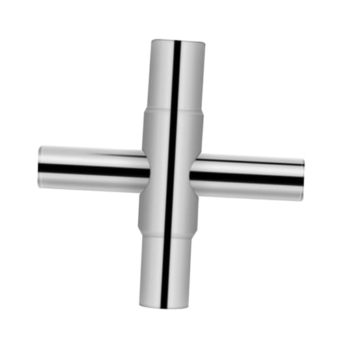 Holibanna 1 Pieza llave de tubo llaves inglesas plomería herramientas de fontaneria llave inglesa métrico destornillador triangular llave de agua llave de fregadero Silver