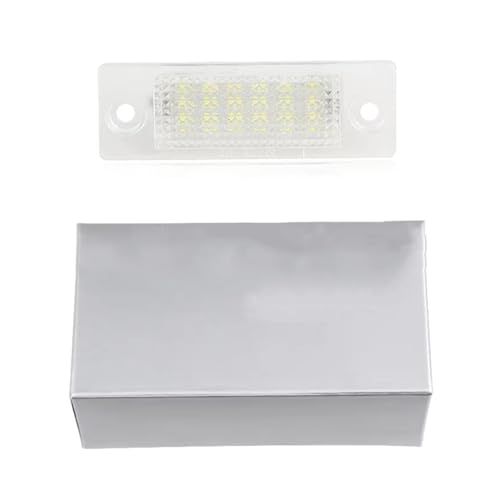 Luz para matrícula halógena de Passat B5 B6 y Golf, soluciona bombillas fundidas, 2 unidades 2