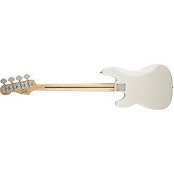 FENDER 0141032305 Steve Harris Precision Bass touche en érable pour guitare électrique – Olympiques Blanc - Les Beatles, Paul McCartney, John Lennon, RIngo Starr, George Harrison FENDER 0141032305 Steve Harris Precision Bass touche en érable pour guitare électrique – Olympiques Blanc – Image 2