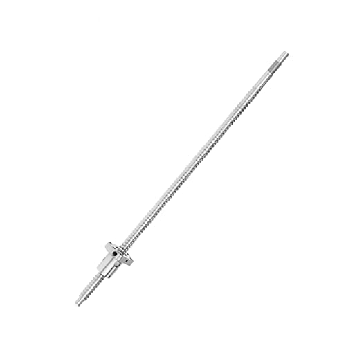 Rollenlager Schraube SFU1204 400 mm Rollgewalzt RM1605 Führen Mutter Anti Backlash Ohne Seite Ende Unterstützt Für Präzisionsmaschinenbau