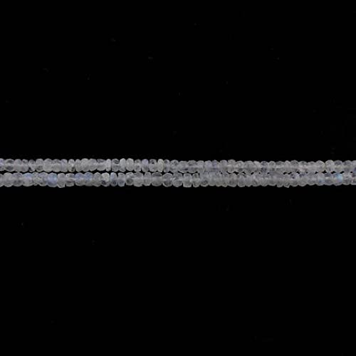 Pierre de lune blanche perles facettées contre les reflets ternes de vos colliers DIY