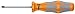 Wera 05117681001 Kraftform Plus 368 Square Socket Screwdriver, #0 Head, 2 3/8" Blade Length