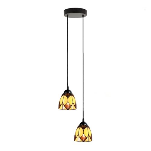 Lustre Tiffany Parabola Small 2 Art Deco pour salon