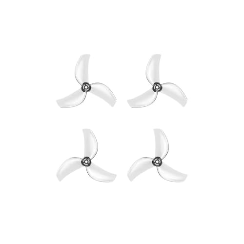 1611 3ブレード CW CCW プロペラ 1.5mm シャフト 2組 1102 0802SE ブラシレスモーター Pavo Femto ドローン用 プラスチック製プロペラ(2pair Gray)
