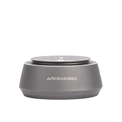 Aroma360 - Smart Car Diffuser - Portable Luxury Essential Oil Diffuser for Cars - Auto On/Off Feature - Oil Not Included