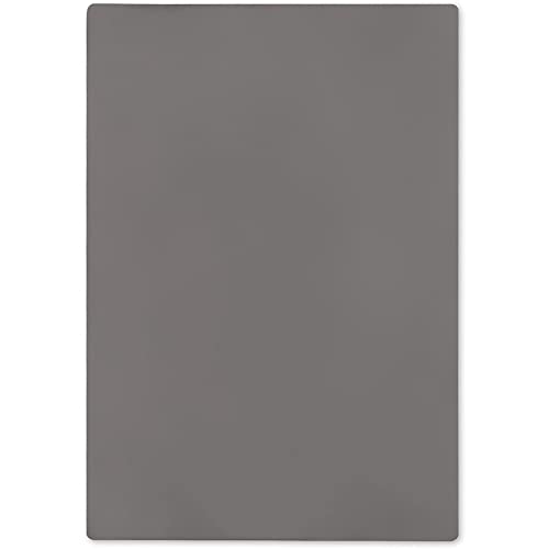 Camiesy Sello de goma para máquina de grabado con tamaño A4, 2,3 mm (gris oscuro)