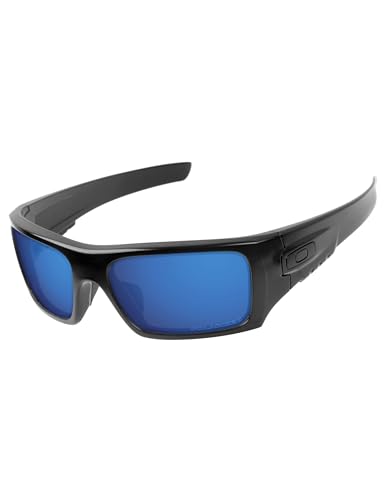 Image of Replacement Lenses for Oakley Si Ballistic Det Cord OO9253 61mm Sunglass Deep Water Polarized