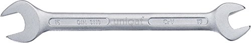 Preisvergleich Produktbild H&G HG771617 Doppel-Gabelschlüssel, silber