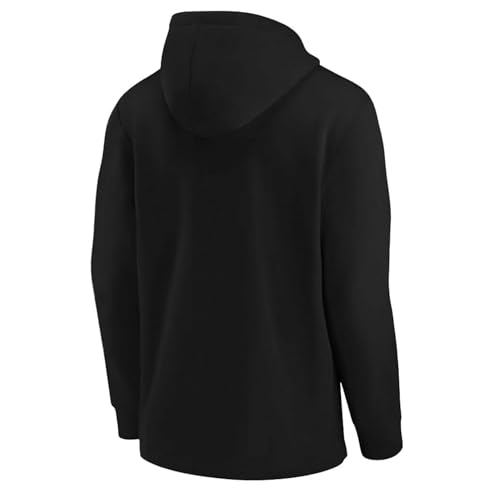 Icon Sports Soccer Blackout Hoodie – Officially Licensed Unisex Adult Long Sleeve Hooded Sweatshirt