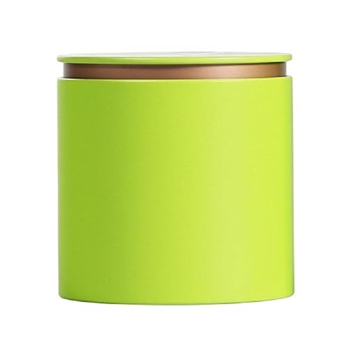 Almacenamiento para café, dulces, recipiente suelto, recipiente de hojalata, hierbas, tarro de metal, bidón de té, soporte para caramelos, fiesta, regalo, hierbas, té, café, pequeño