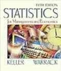 Statistics for Management and Economics 0534371450 Book Cover