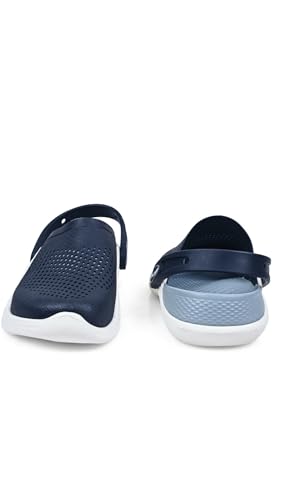 Image of Alzado Men's Classic Casual Sports Clogs /Sandals with Adjustable Back Strap for Adult | Comfortable & LightWeight| Stylish & Anti-Skid| Waterproof & Everyday Use Mules for Gents & Boys..