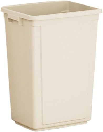 GOTRAFY �W�Ȃ��S�~�� �É� ������� �V���v�� �_�X�g�{�b�N�X �������� ���r���O �Q�� �z���C�g �u���b�N �ȃX�y�[�X ����~�ߕt�� (30L,�z���C�g)