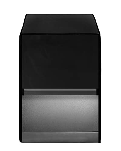 Image of Amazon Brand - Umi. Dishwasher Cover Suitable for IFB of 12, 13, 14, and 15 Place Setting (63cmsX63cmsX81cms, Black)