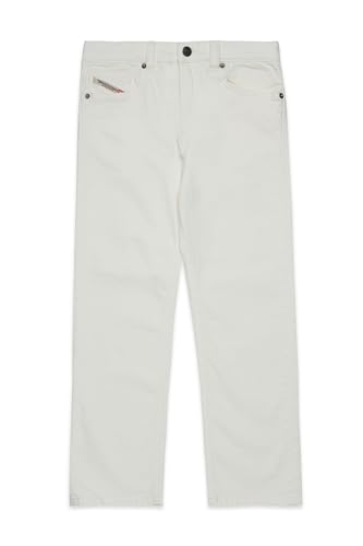 Diesel Jeans masculino colorido regular jogg-2010, Off-white, 14 Anos