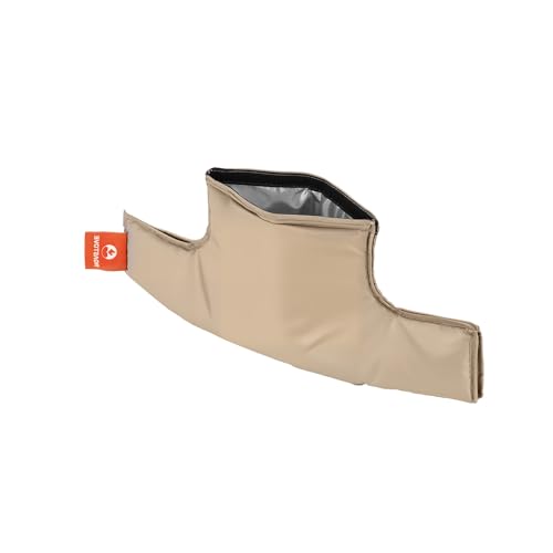 Roastove Water Meter Insulation Cover for Winter, Water Meter Socks for Winter Freeze Protection, Reusable Thicker Waterproof Cover, Khaki color