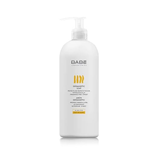 LABORATORIOS BABÉ - Jabón Dermaseptic 1000ml | Transparente | Higiene Protectora para Piel Grasa y con Tendencia Acneica | Ideal para Todo Tipo de Piel | Uso en Situaciones de Riesgo de Infecciones