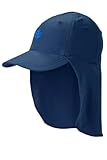 Coolibar UPF 50+ Kids' Surfs Up All Sport Hat - Sun Protective,Large/X-Large,Navy